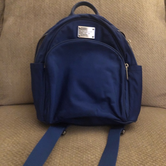 Blue Michael Kors backpack - Picture 1 of 2